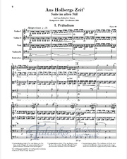 From Holberg's Time - Suite in the Old Style op. 40